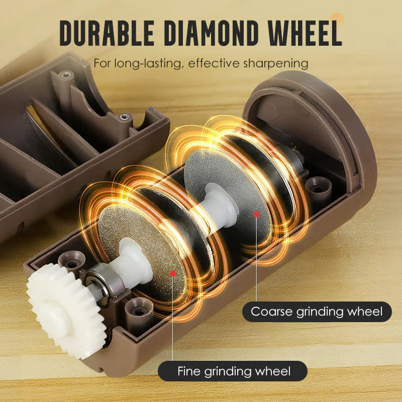 ✨🔥Automatic Kitchen Knife Sharpener🔪
