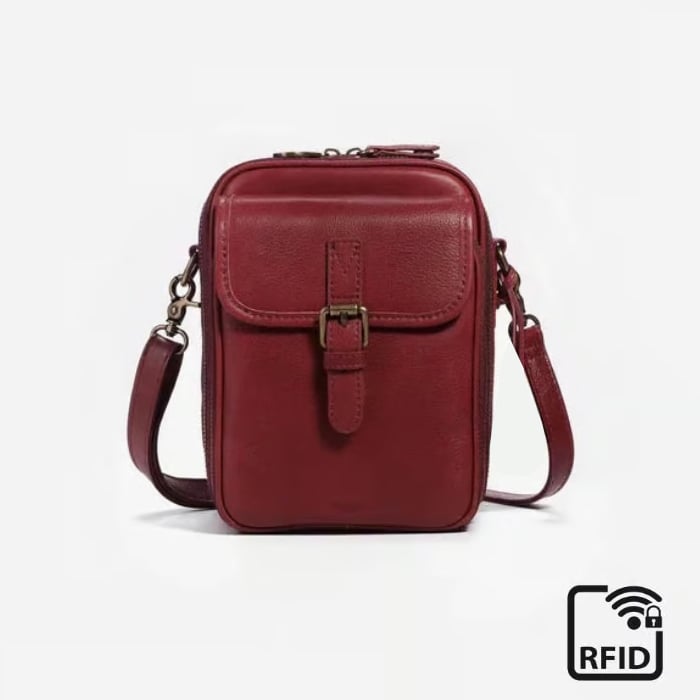 🔥LAST DAY 49% OFF- Crossbody Leather RFID Bag