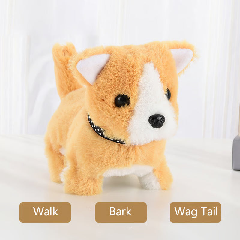 Interactive Plush Puppy That Moves