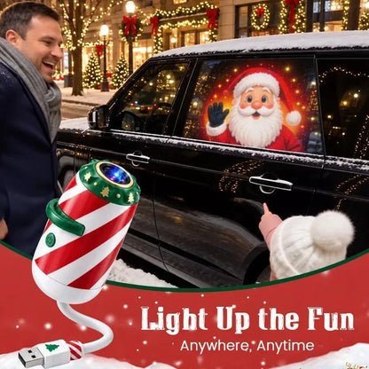🎅Last Day 49% OFF🎄Merry Ride Christmas Car Projector Light