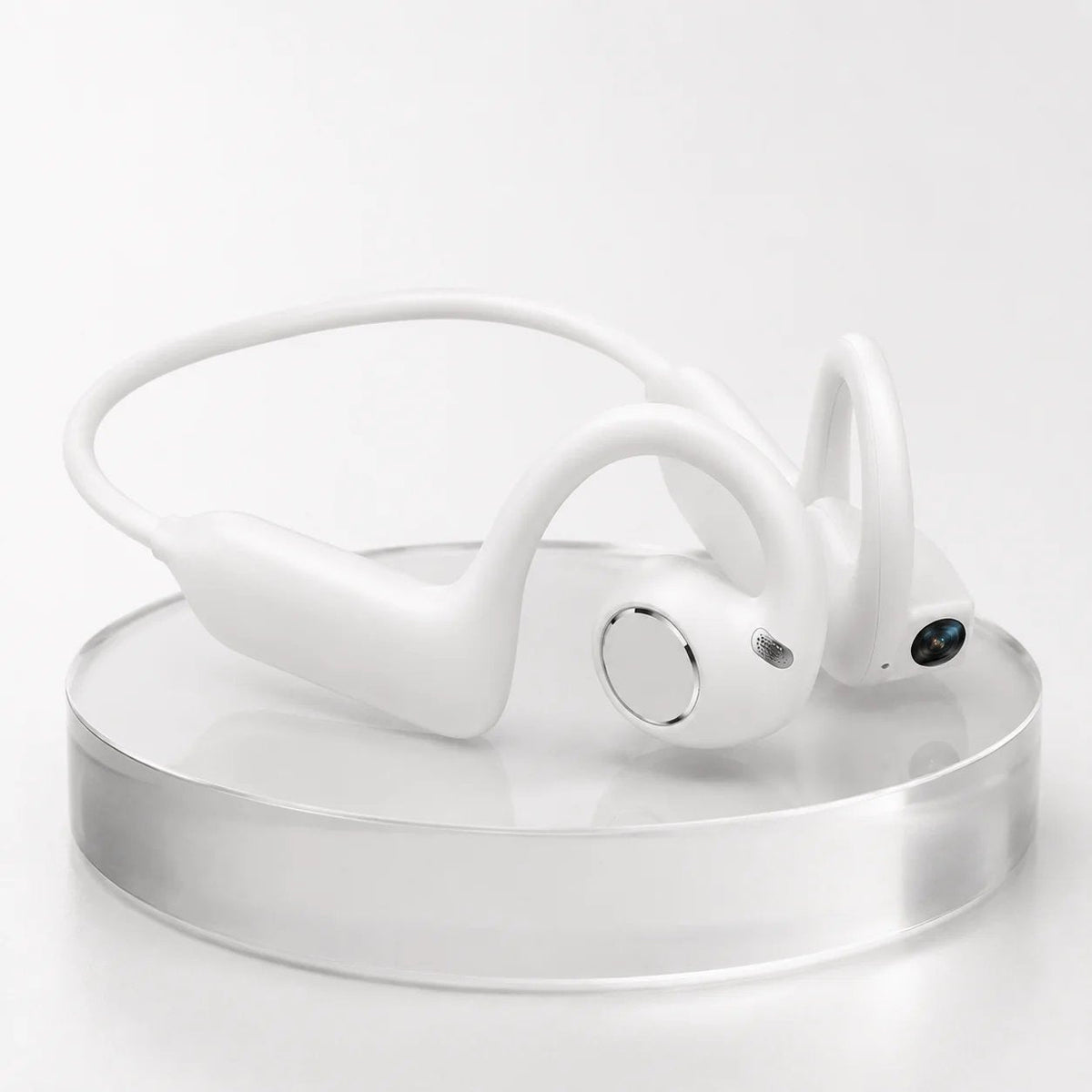 🎧 8MP Smart Camera Open-Ear Headset – POV Video. Calls & AI Assistance 🎥
