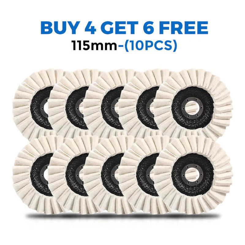 🎁Black Friday Sale - Limited time 49% OFF🎁✨Wool Felt Flap Polishing Disc