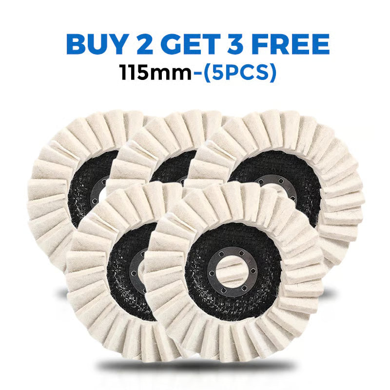 🎁Black Friday Sale - Limited time 49% OFF🎁✨Wool Felt Flap Polishing Disc