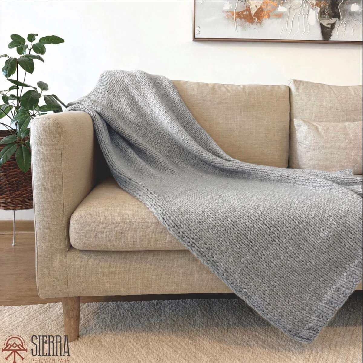 DreamCloud Blanket - Beginner Knitting Kit