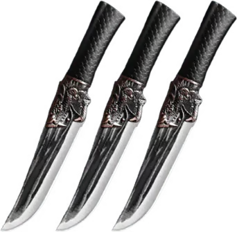🔪Bone-cutting knife with dragon decoration and scabbard🍽️