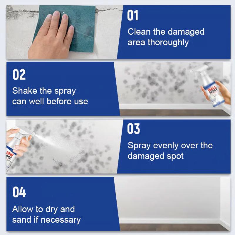 🔥Buy 2 Get 1 Free🔥Magic Wall Repair Spray Set