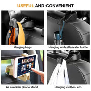 2-in-1 Car Headrest Hook & Phone Holder