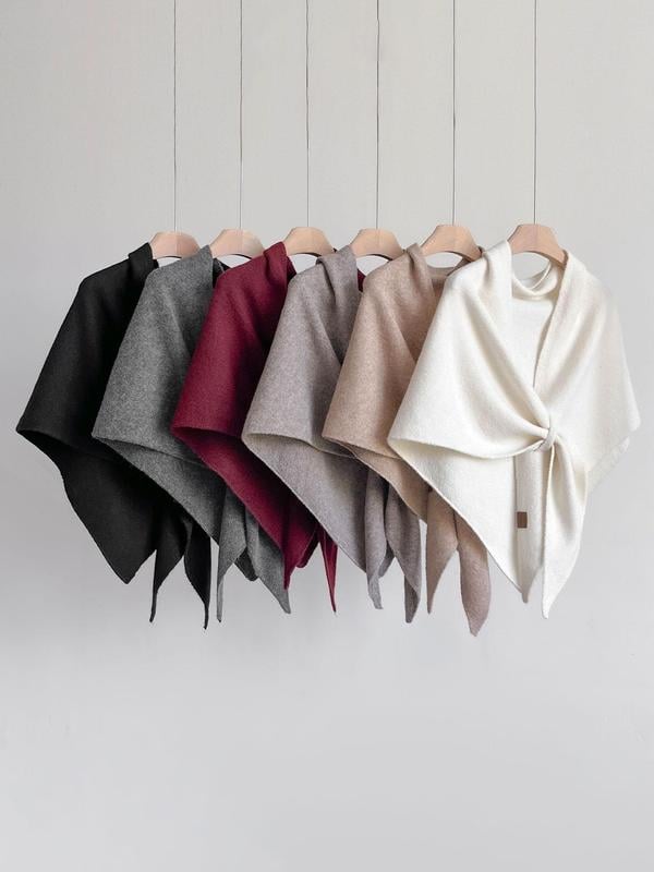 🔥LAST DAY 50% OFF - 🎁Women's Solid Color Shawl for All Seasons