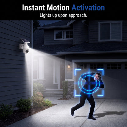 🔥Last Day 49% OFF-Solar-Powered Simulated Surveillance Camera Street Light