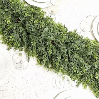 ✨ Christmas Artificial Cedar Garland