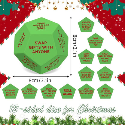 Christmas Early Sale 🎅🔥 Hilarious Christmas Gift Exchange Party GameDice