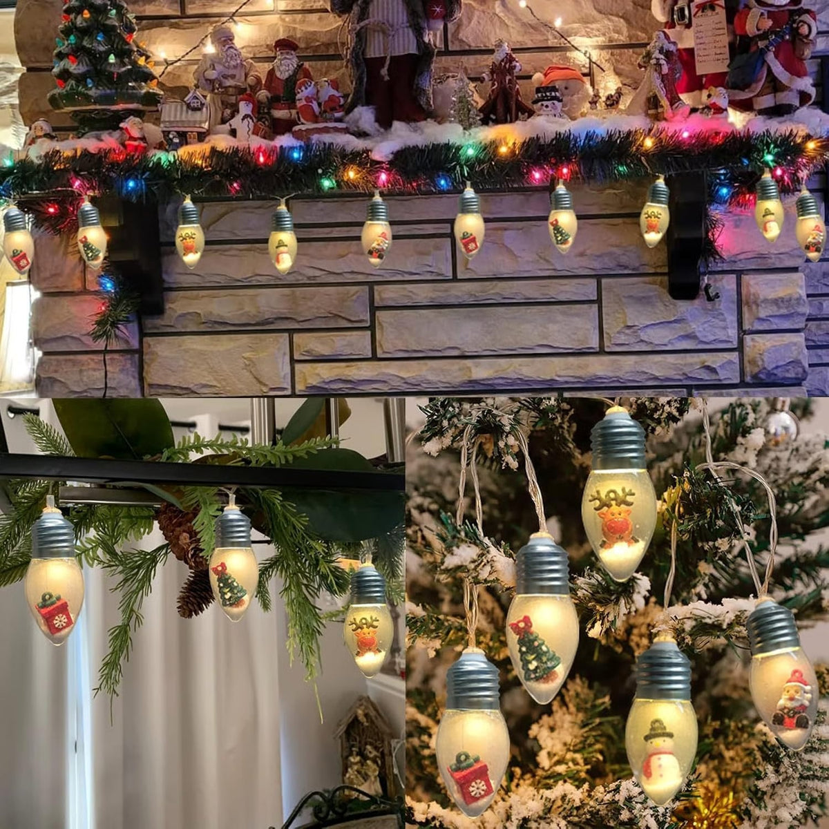 🎅Christmas String Lights🎅🎄Led Bulb String Lights🎄