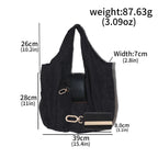 🔥LAST DAY SALE 49% OFF-👜✨Foldable Shopping Bag Keychain Eco-Friendly Reusable Tote Bag
