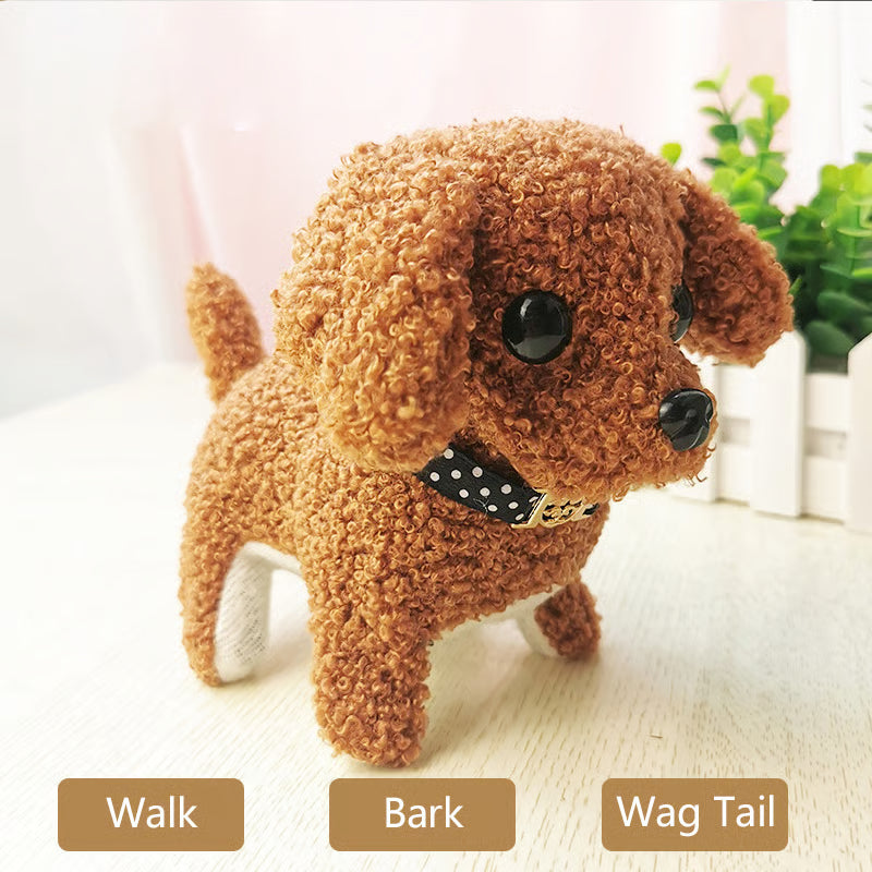 Interactive Plush Puppy That Moves