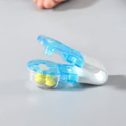 Portable Pill Pusher & Organizer – Easy One-Press Tablet Remover with Storage Box