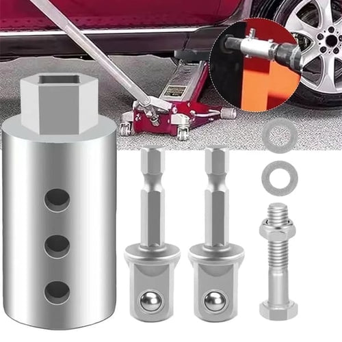 Stainless Steel Trailer Jack Electric Drill Adapter
