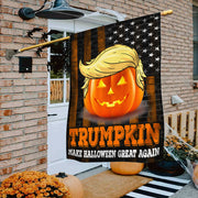 Trump Halloween Flag Trumpkin Make Halloween Great Again