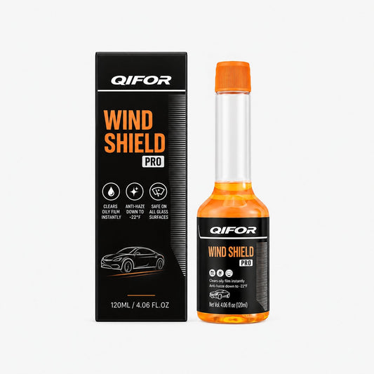 🔥Last Day 50% OFF - 🚗 QIFOR Concentrated Windshield Washer Fluid – 120ml Car Glass Cleaner. Oily Film Removal & -22°F Anti-Freeze Protection