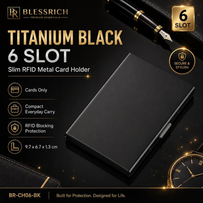 🔥LAST DAY SALE 49% OFF-💳RFID Blocking Metal Card Holder