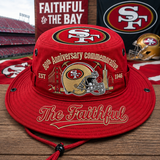 🇺🇸 Last Day Promo: 49% OFF🏈The Faithful 80th Anniversary Commemorative Boonie Hat