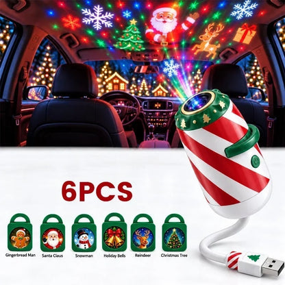 🎅Last Day 49% OFF🎄Merry Ride Christmas Car Projector Light