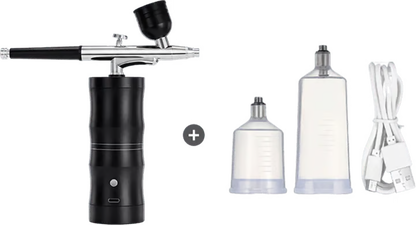 Electric Airbrush Kit with Compressor