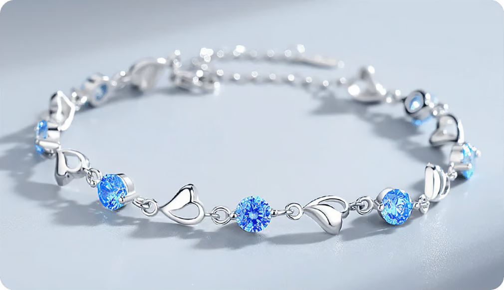 ✨Elegant Sparkling Lucky Clover Bracelet🍀
