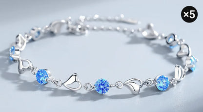 ✨Elegant Sparkling Lucky Clover Bracelet🍀