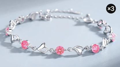 ✨Elegant Sparkling Lucky Clover Bracelet🍀