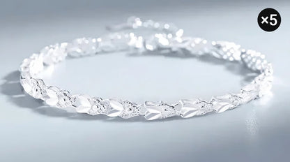 ✨Elegant Sparkling Lucky Clover Bracelet🍀