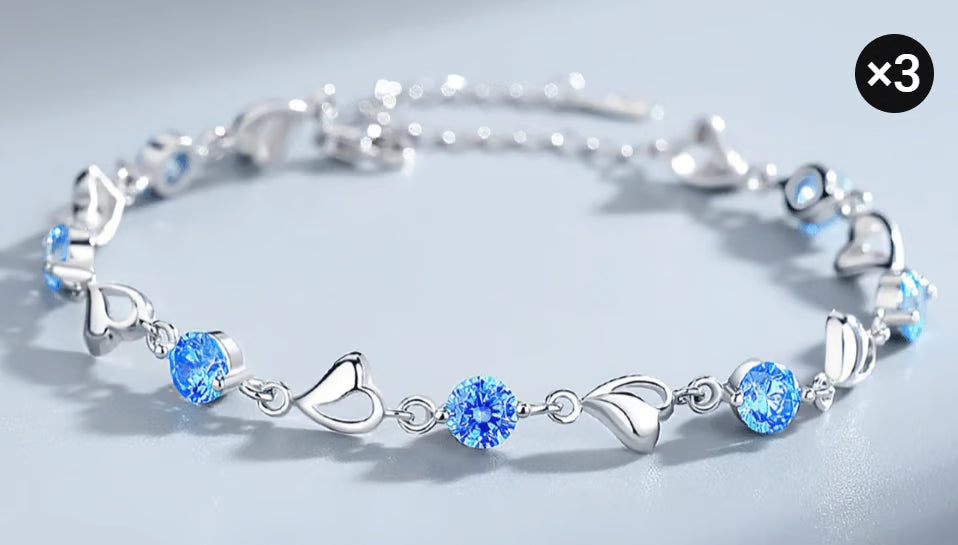 ✨Elegant Sparkling Lucky Clover Bracelet🍀