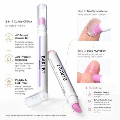 💖Hot 50% OFF🌹2-in-1 Cuticle Remover Pen