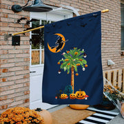 Halloween Witchcraft Pumpkins Palm Tree South Carolina Flag 3-Day Shipping