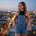 🎉 LIMITED TIME 49% OFF! 🎀 Women's Casual Denim Short Overalls – 50K+ Sold! Loose Relaxed Fit & Multi Pockets 💞