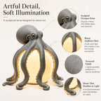 🎁🎉Only $29.99 This Week🌟🐙 Ocean Sculpture Octopus Ambient Table Lamp