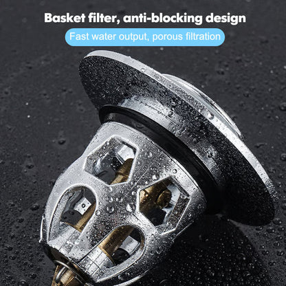 Universal Pop-Up Sink Drain Stopper