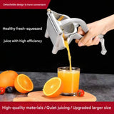 Manual Hand Juicer Squeezer with Ergonomic Grip