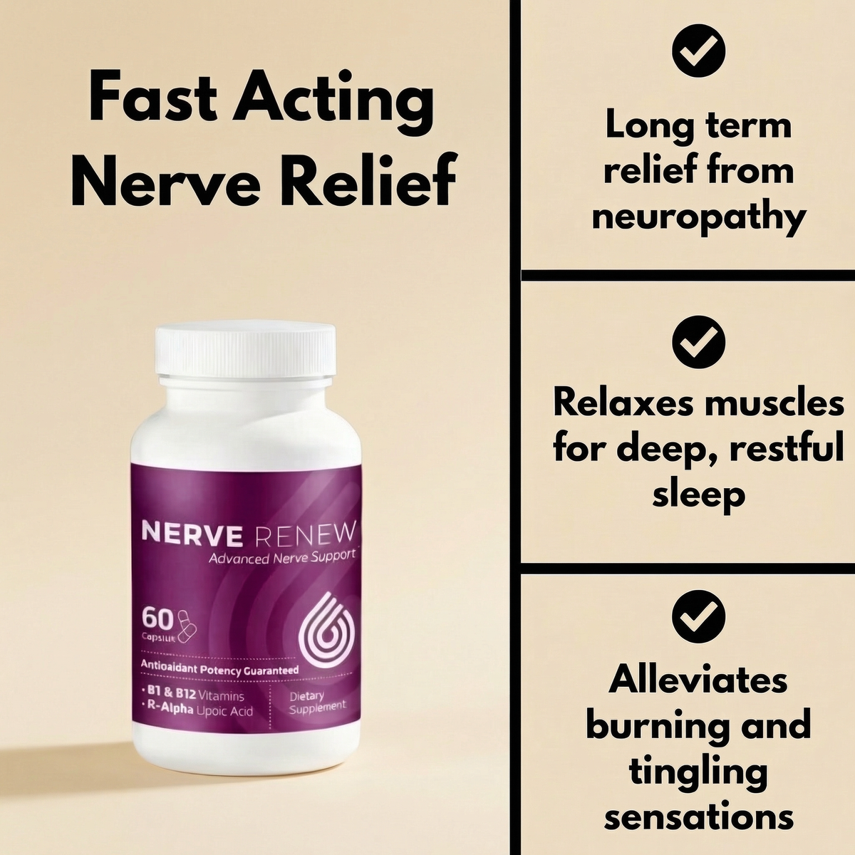 BioNerve+ Nerve Renew Complex (1 Bottle)