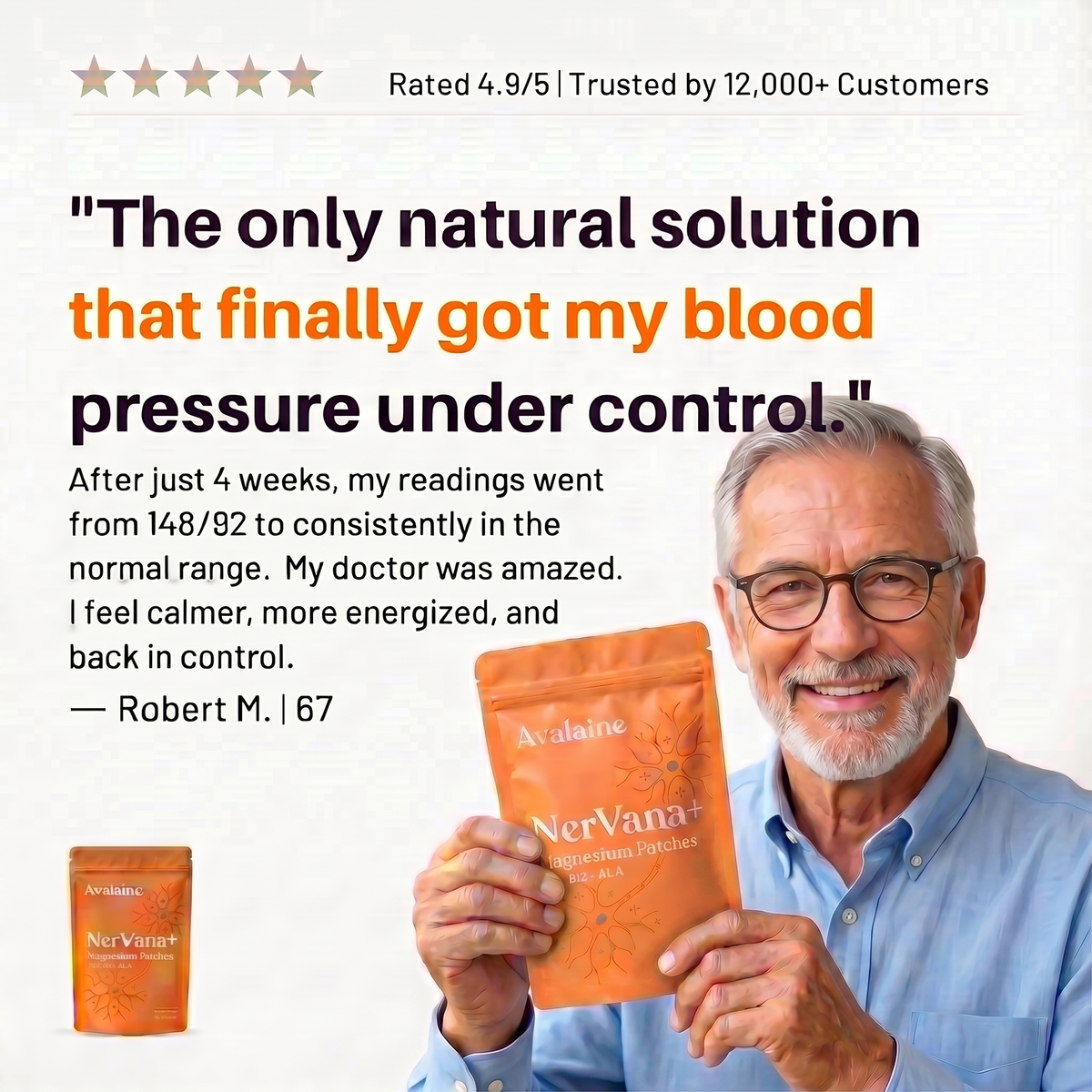 NerVana+® Magnesium Patches (60 Patches)