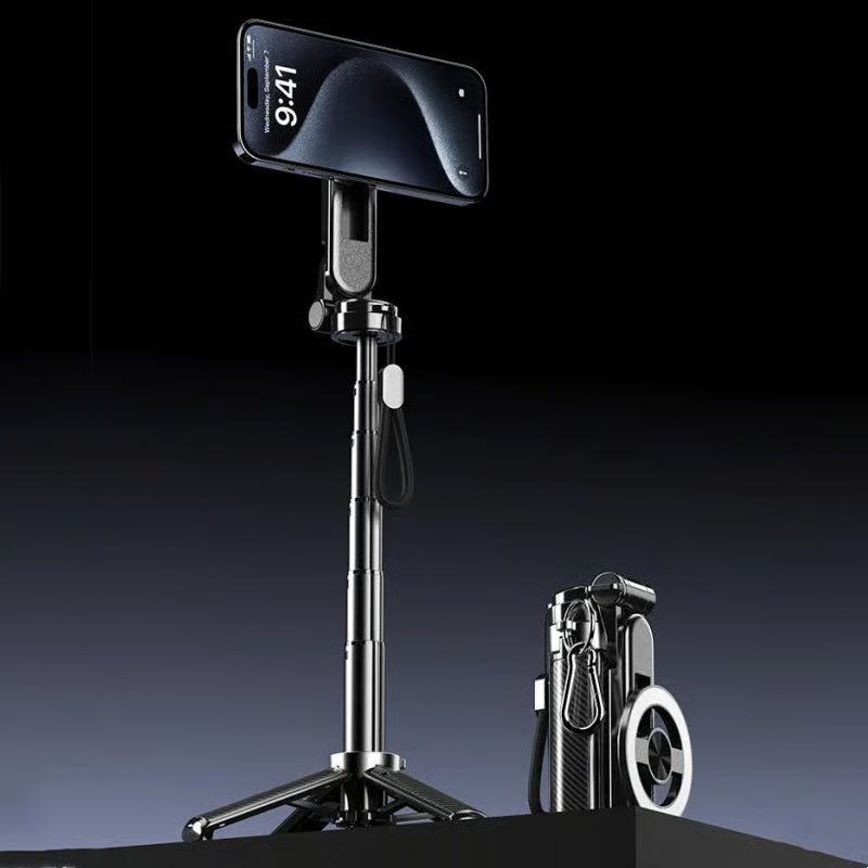 🔥Hot Sale（💥50%OFF）🔥4-in-1 Multifunctional 360° Rotation Magnetic Selfie Stick