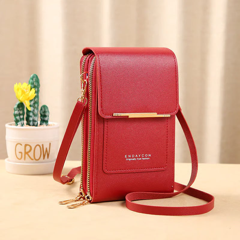 🔥Hot Sale 56% OFF -🎁Women's Touch Screen Mobile Phone Messenger bag