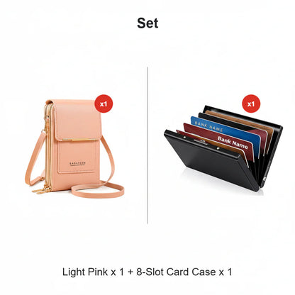 🔥Hot Sale 56% OFF -🎁Women's Touch Screen Mobile Phone Messenger bag