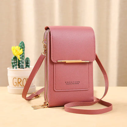 🔥Hot Sale 56% OFF -🎁Women's Touch Screen Mobile Phone Messenger bag