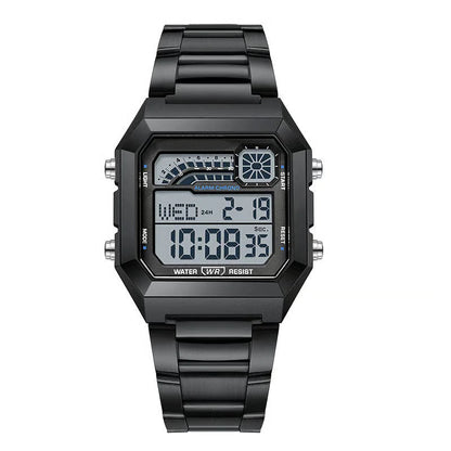 🔥Hot Sale Deals-Unisex-Digitaluhr mit quadratischem Display und Leuchtanzeige