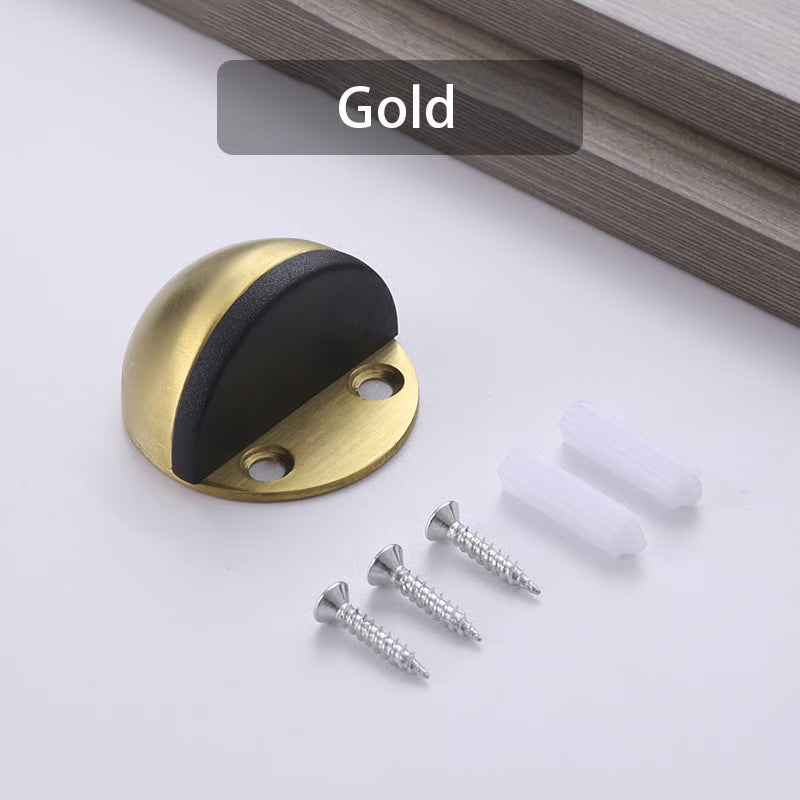 HOT SALE🔥  Hidden Stainless Steel Rubber Dual-use Door Stopper Door Holders