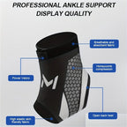 🔥HOT SALE🏃Lightweight Ankle Brace | Compression Support for Sprain Prevention – Breathable & Perfect for Basketball, Soccer & Fitness