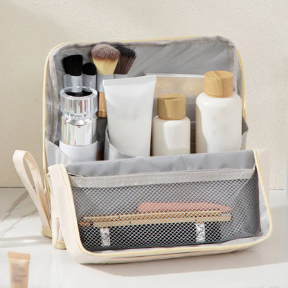 🔥Hot Sale🔥Stylish Handheld Partitioned Cosmetic Bag