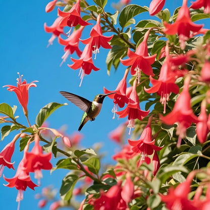 🐦"Hummingbird Carpet"🌸Epilobium garrettii – Rainbow Burst 🌈