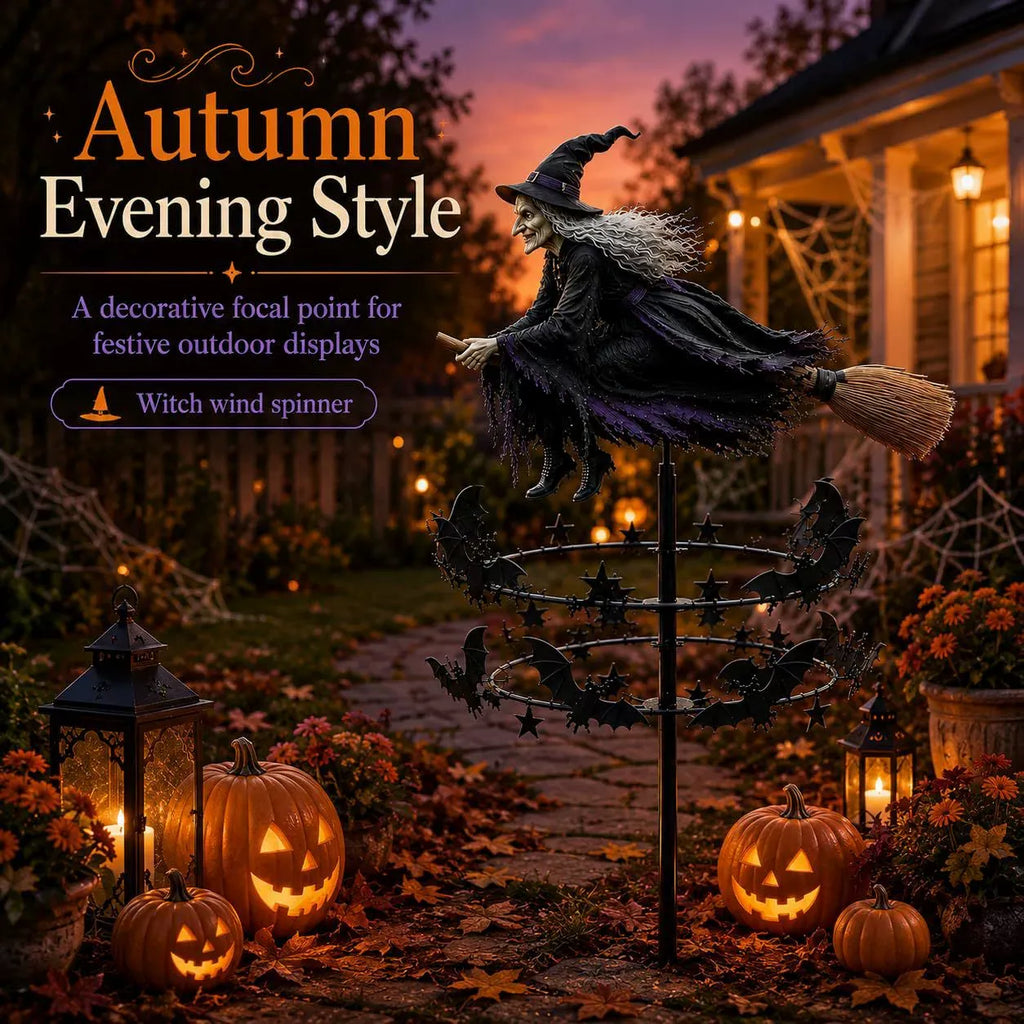 🔥Last Day 60% OFF 🧙‍♀️ The Enchanted Witch Garden Wind Spinner