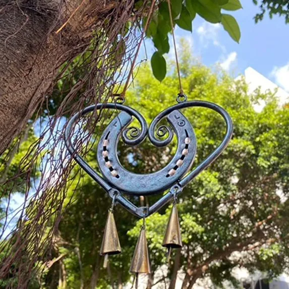 The Horseshoe Heart Wind Chime ❤🐎 (Handmade by Jordan Maynard®)